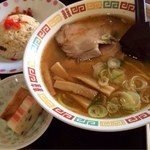 ラーメン館 - チャーハンセット900円