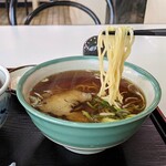 お食事処大吉 - セットの半ラーメン