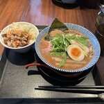 麺屋 甚八 野里店 - 