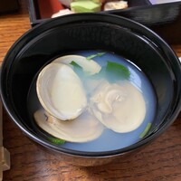 ふな又 - ハマグリのお吸い物