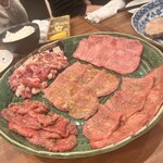 Yakiniku Sutamina En - 牛タン6種盛り合わせ