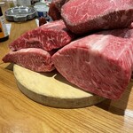 ナスキロ - こちらのお肉から選びます