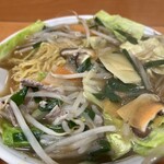 幸華 - 味噌ラーメン特盛りアップ