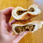 ブーランジェリ･エ･カフェ　オブジェ - カリカリサクサク！中にはカレーがたっぷり♡♡おいしい〜(*´ч`*)♡♡