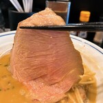 ラーメン ニューヨーク ニューヨーク - 醤油鶏白湯らぁめん（限定）の旨旨チャーシュー♡