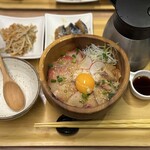 こめらく たっぷり野菜とお茶漬けと。 - 