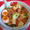 ラーメン山岡家 - ラーメン山岡家 「もつ味噌ラーメン＋味付け玉子」