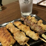 Oreno Yakitori - おまかせ串5種盛り