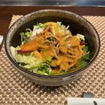 Teppan Steak Imura Tei - 自家製ドレッシングが美味しい