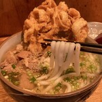 餃子 もつ鍋 鉄板焼肉 うどん 博多どんたく 亀戸店 - 