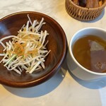 Tamachi Zeniba Seini Kuten - サラダ＋スープ
