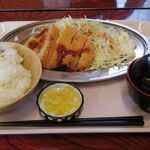 肉処 大沼亭 - 料理写真:とんかつ定食 870円