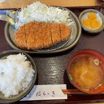 とんかつ はららき - ロースかつ定食