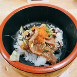 鯛そば のり - ミニ海鮮丼