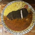 Pannya Kafe Kari - マハーカツカレー　上から