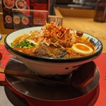 AFURI辛紅 - ラーメンの標高。