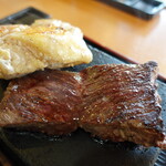 ステーキ食堂 ワンダーステーキ - 牛ハラミ＆チキンステーキアップ