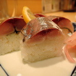 竹うち - 2014.1鯵棒寿司