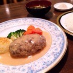 レストラン シン - ハンバーグ日本風ランチ