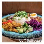 スパイスカレー高丸 - この裏山三人衆がとにかく秀逸なんです。