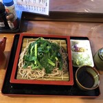 宮入そば - 韮蕎麦　800円