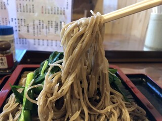 宮入そば - 粟野町産蕎麦