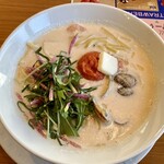 Kokosu - 魚介と明太子のクリームスープパスタの低糖質麺