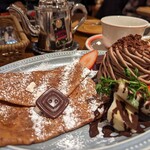 CREPERIE ALCYON TEA TABLE CAFE - 