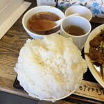 レバニラ定食 kei楽 - 