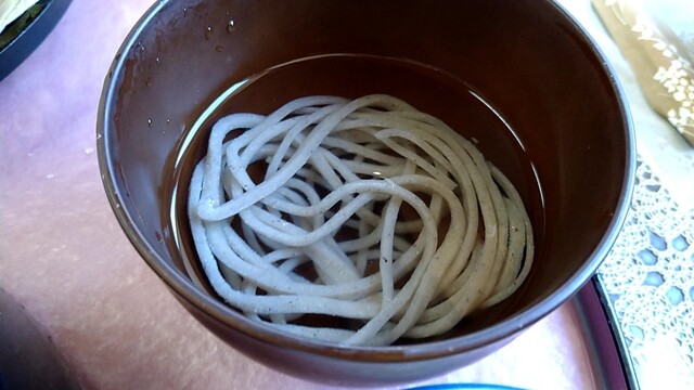 元祖 手打生そば やまびこ - 山都（そば）の写真