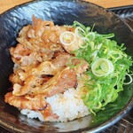 カルビ丼とスン豆腐専門店 韓丼 城陽店 - カルビ丼(小)、アップ！