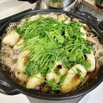 お多福 - 調理完了の「特選比内地鶏きりたんぽ〈5人前〉」