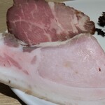 らぁ麺 蒼空 - ２種類のレアチャーシュー