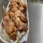 炭火やきとり 鳥信 - もも塩焼き
