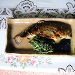長寿庵 - 岩魚の塩焼き