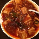 立呑み厨房　いち - 2014.1.9 鉄板メニュー名物！四川麻婆豆腐300円えべっさん価格(通常280円)は必食せよ！