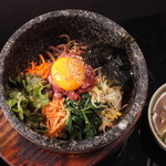 晩餐館オリジナル石焼ビビンバ
