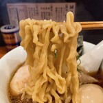 自家製手もみ麺 鈴ノ木 - もちもちの自家製麺。美味いよ…