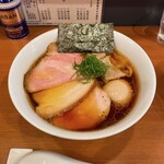 自家製手もみ麺 鈴ノ木 - 特製醤油ラーメン1350円