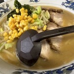 光楽 - 味噌チャーシュー麺