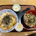 235503718 - そばセットのカツ丼バージョン¥1000