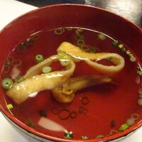 鰻割烹 伊豆栄 本店 - 肝吸い（３３０円追加）