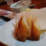 魚虎千両 - えび春巻き2本480円
