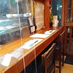 魚虎千両 - カウンター席