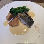 CIRCULO - ②鯖のオーブン焼き～白ワインソース・ねぎ～