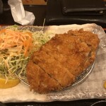 さぼちゃん - とんかつ定食（９５０円）