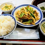 大品川中華街 - 肉野菜炒め定食