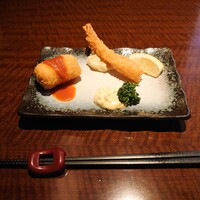 赤坂 津つ井 総本店 - フライ盛合せ