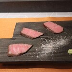 すし大 - 鳳来牛ローストビーフ