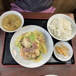 中国料理 峨嵋山 - エビ、鶏肉クリーム炒め